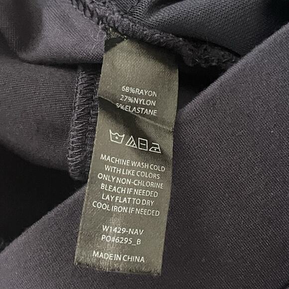 Betabrand Dress Yoga Pants Straight Leg Knit Career Workout‎ Trousers Size Small - Picture 4 of 7